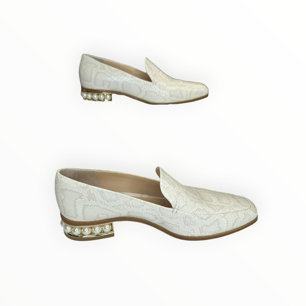 Nicholas Kirkwood Casati Pearl Loafers Size 37