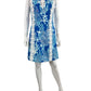 Lilly Pulitzer Blue Ember Shift Dress Size 12