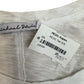 Michael Stars White Graphic Tee Size O/S