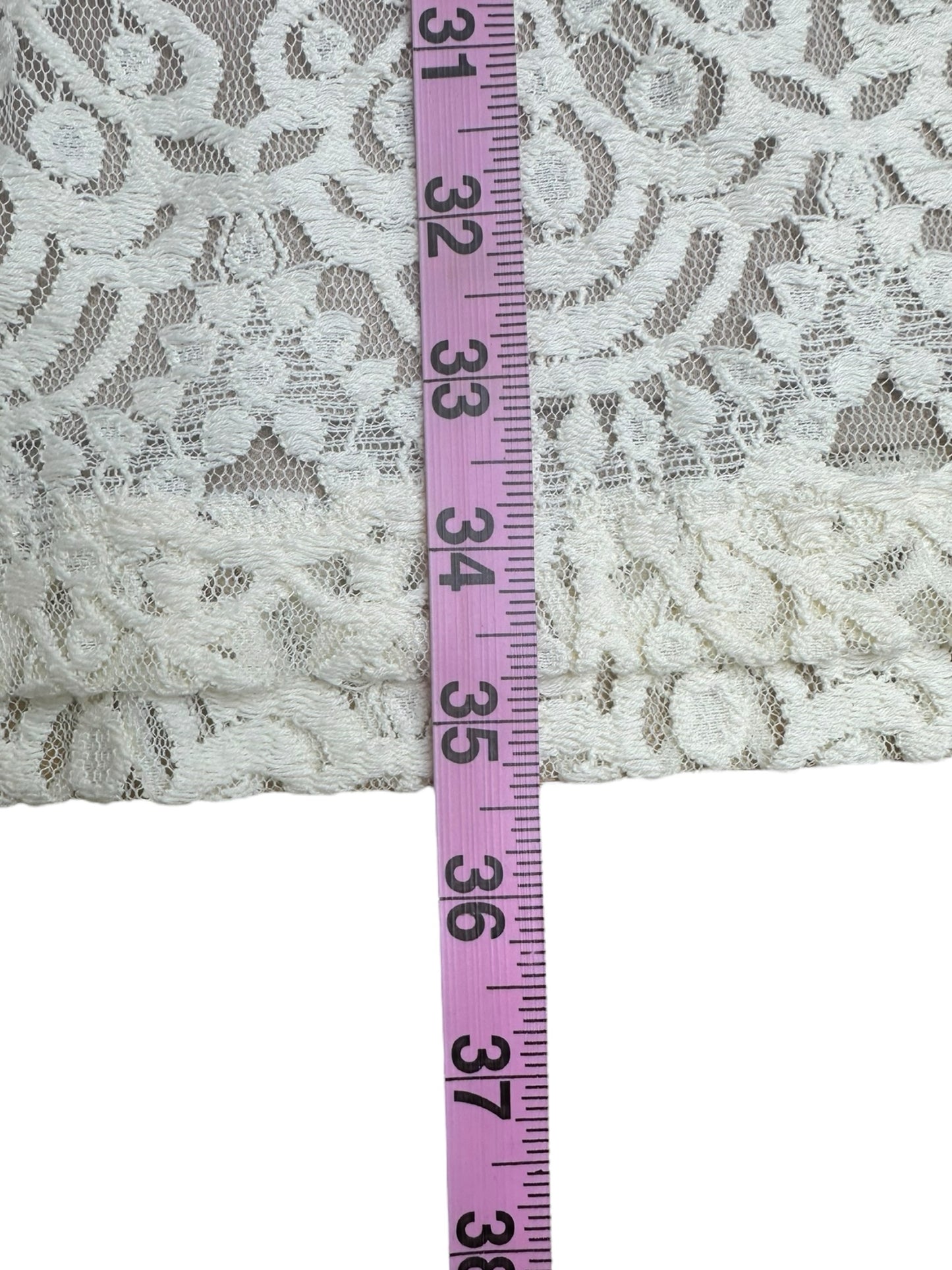 Jessica Howard NWT Ivory Lace Mini Dress Size 10