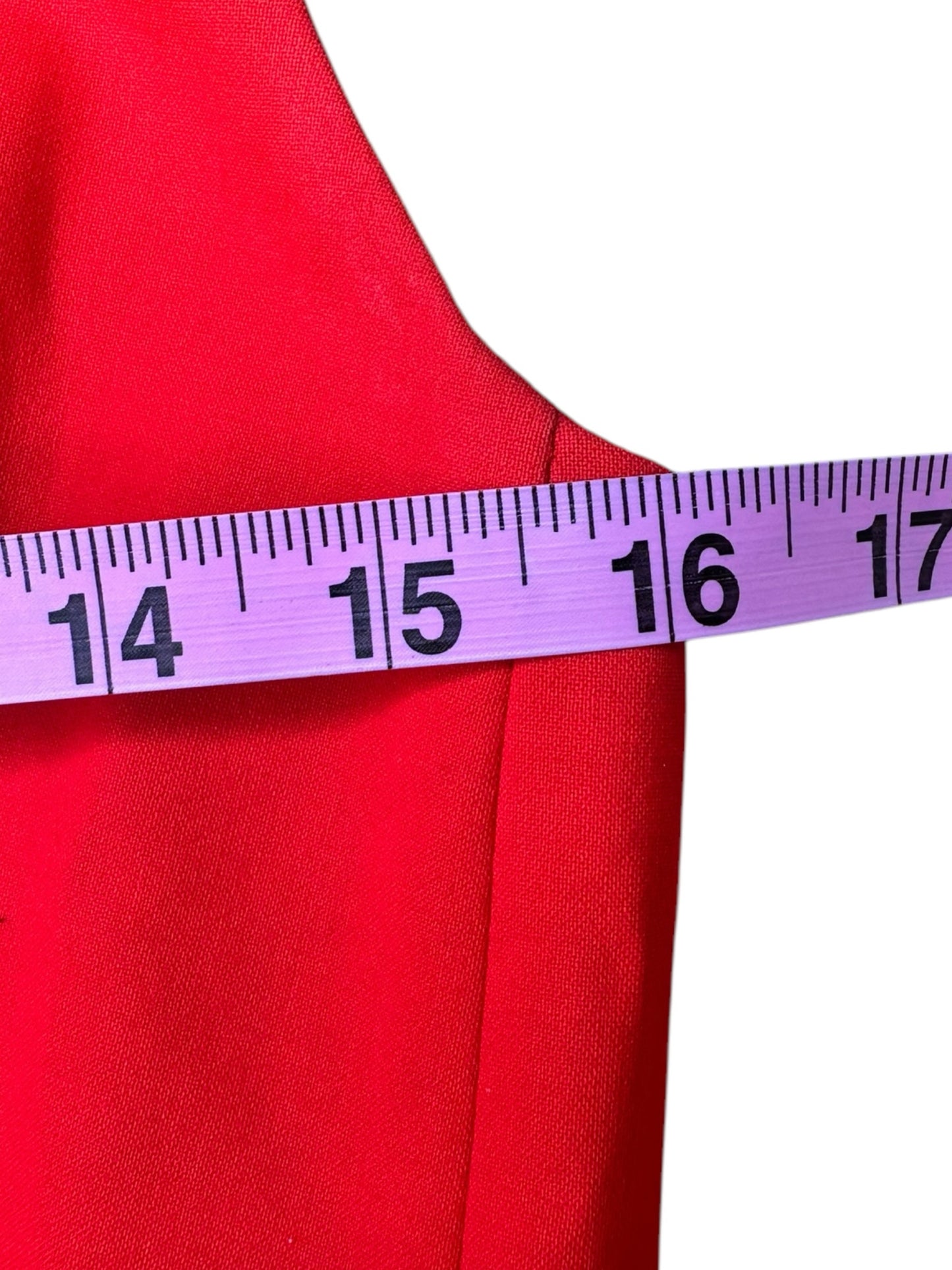 BANANA REPUBLIC Red Mini Workwear Dress Size 2