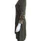 Johnny Was Green Anzia Embroidered Harlowe Dress Size XS