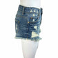 PISTOLA Distressed Denim Shorts Size S