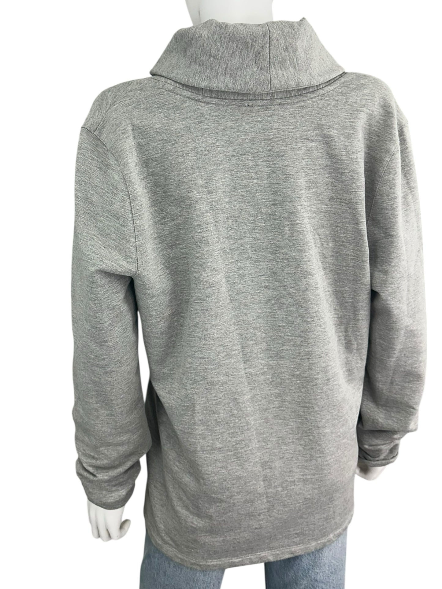 Talbots Gray Knit Top Size XL