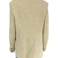 Iris Setlakwe Tan Linen Knit Blazer Size 12