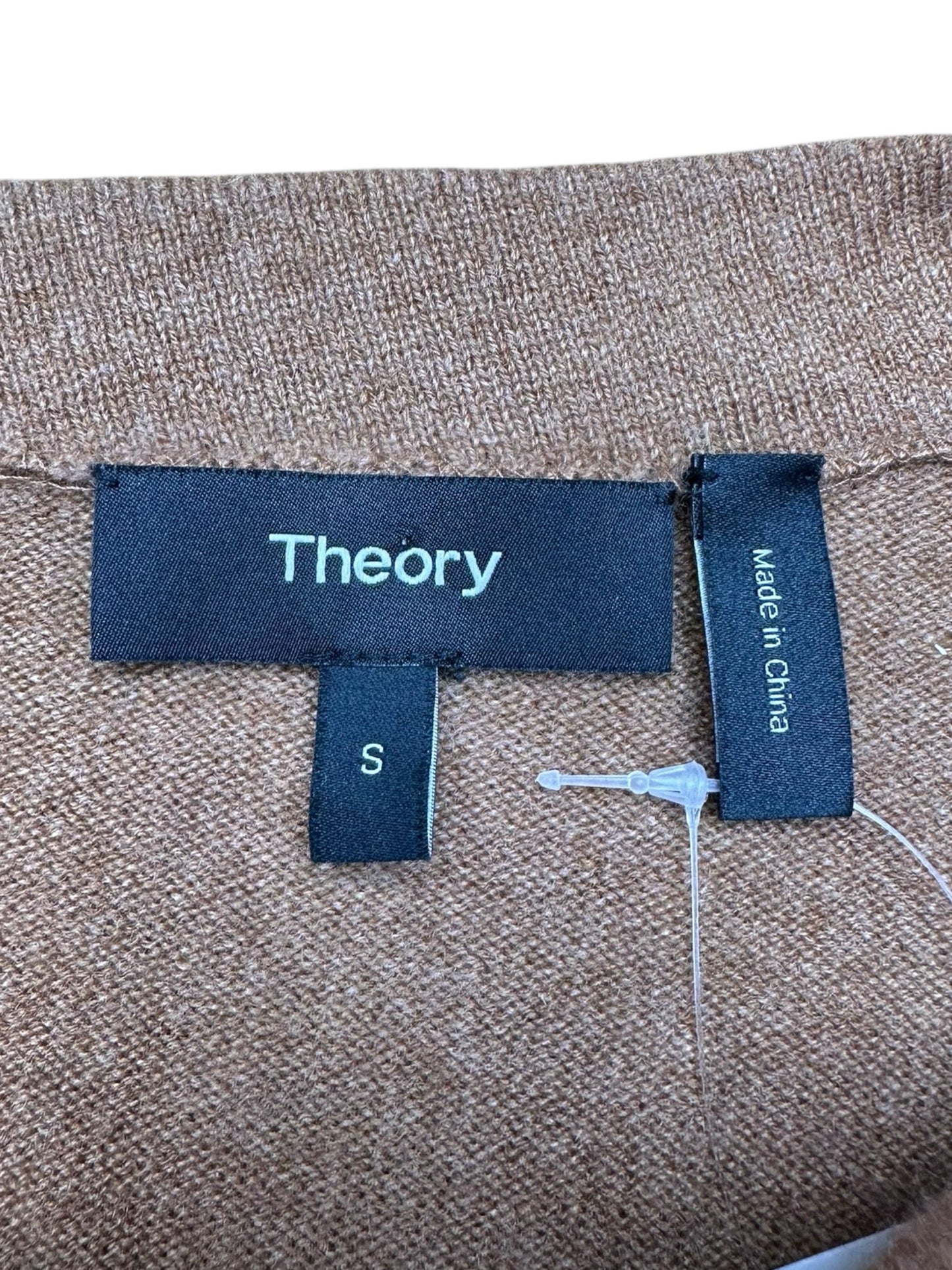 Theory Brown Boatneck Sweater Size S Sweater