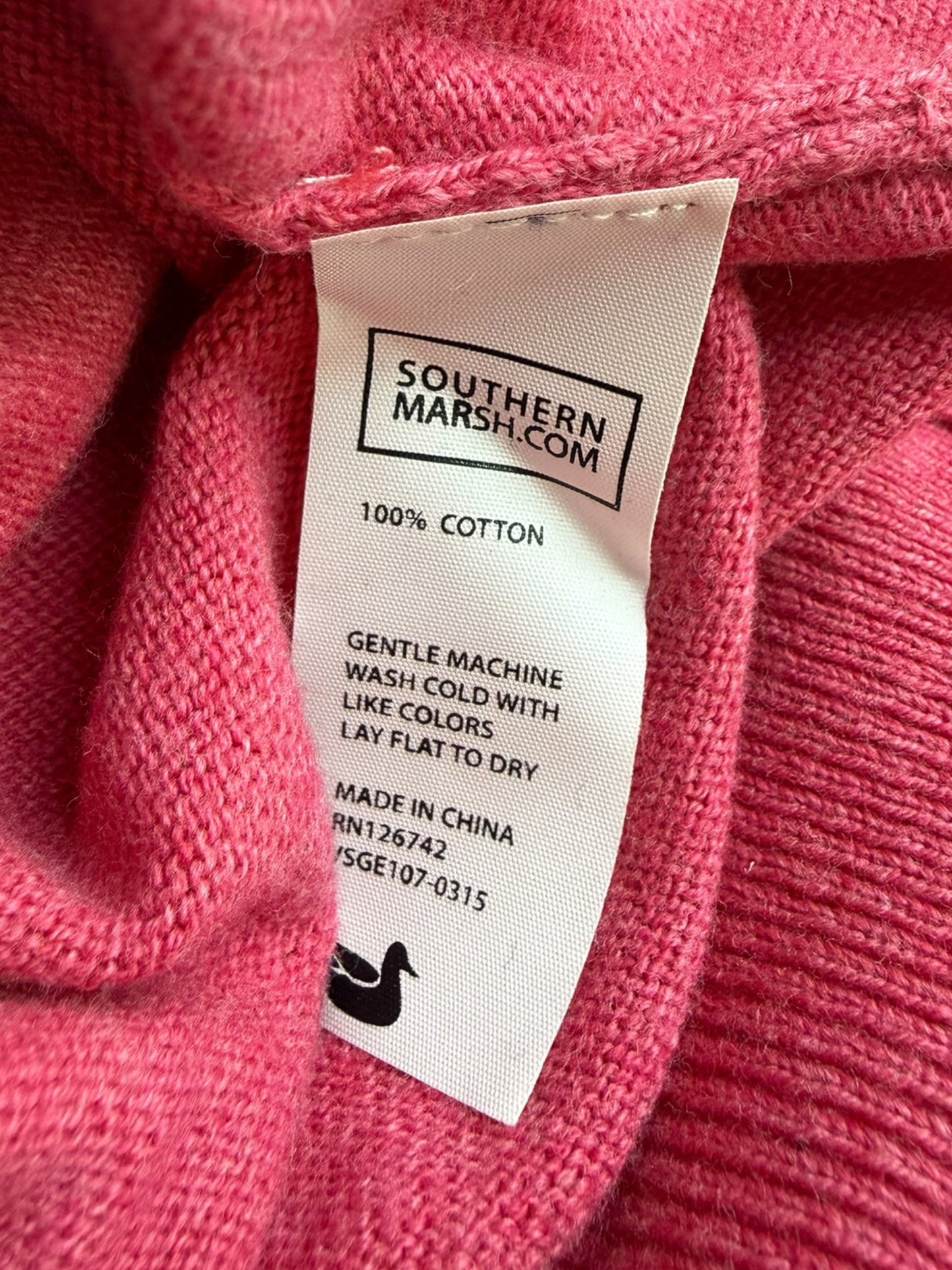 southern marsh Hot Pink 'Sterling Sweater' Sweater Size XL
