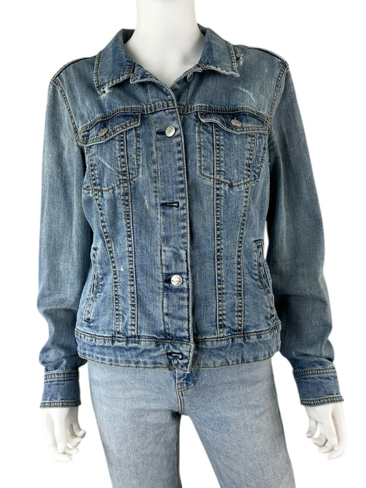 MNG Size L BASE Jacket - Denim