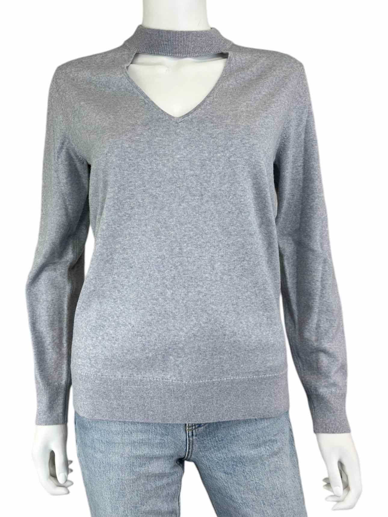 trina turk 100% Merino Wool Grey Sweater Size S