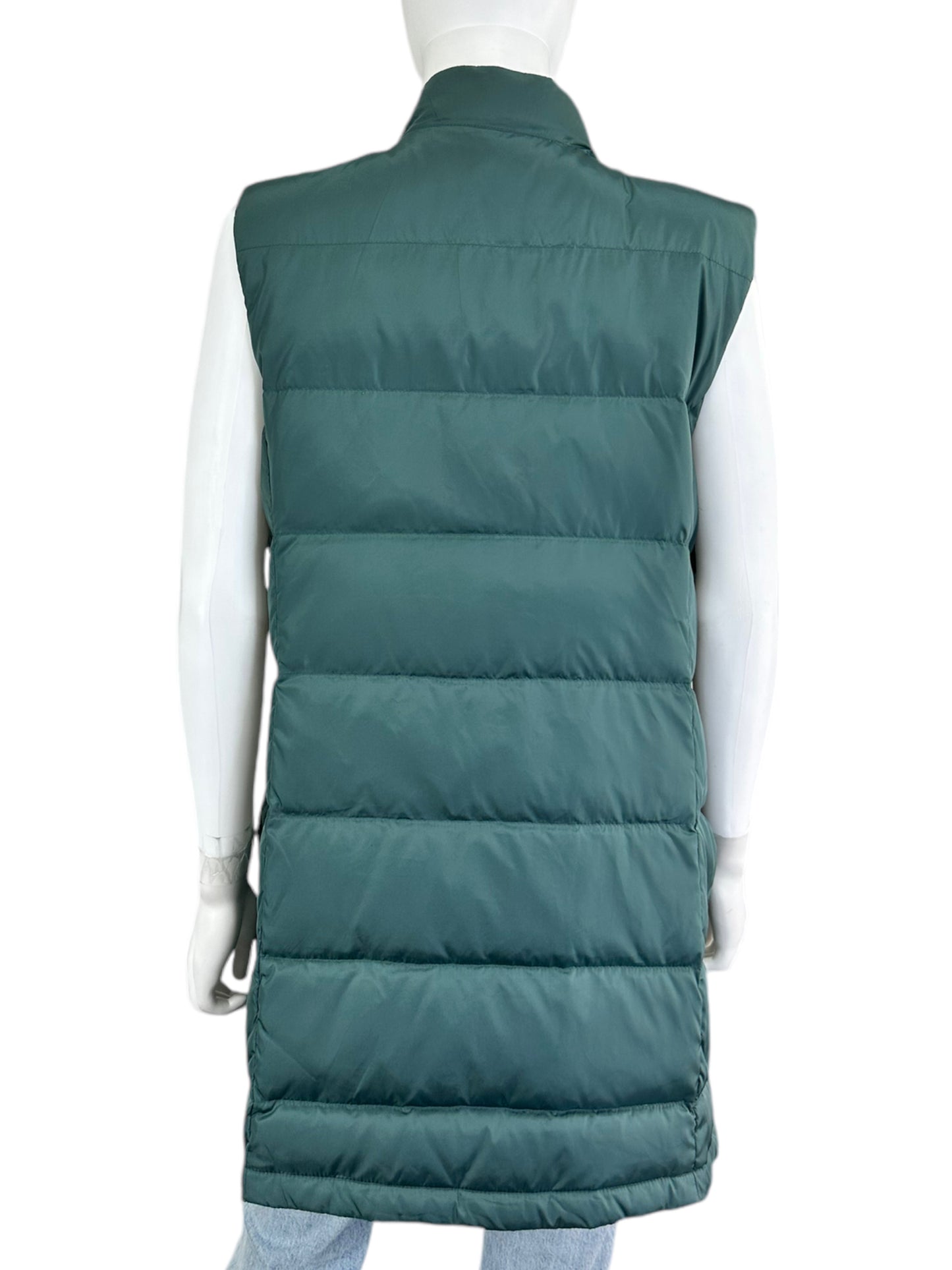 J. Jill Green Puffer Vest Size L