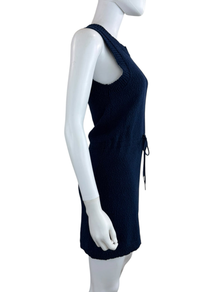 sundays NWT Navy Allison Sweater Mini Dress Size XS