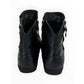 Josef Seibel NWOT Black Leather Naly 24 Booties Size 37