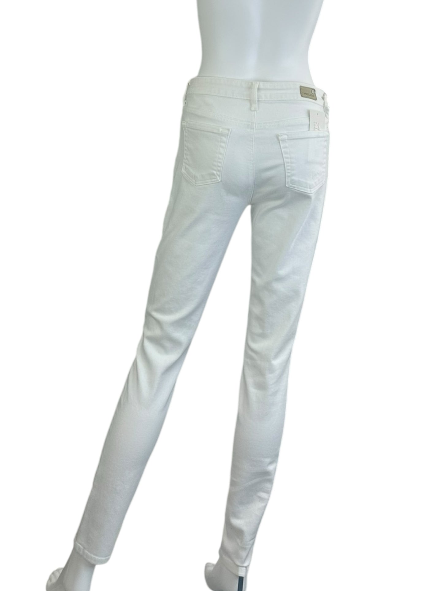 VIZCAINO White Skinny Jeans Size 4