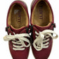 Born Red Leather Paloma Sneakers Size 6