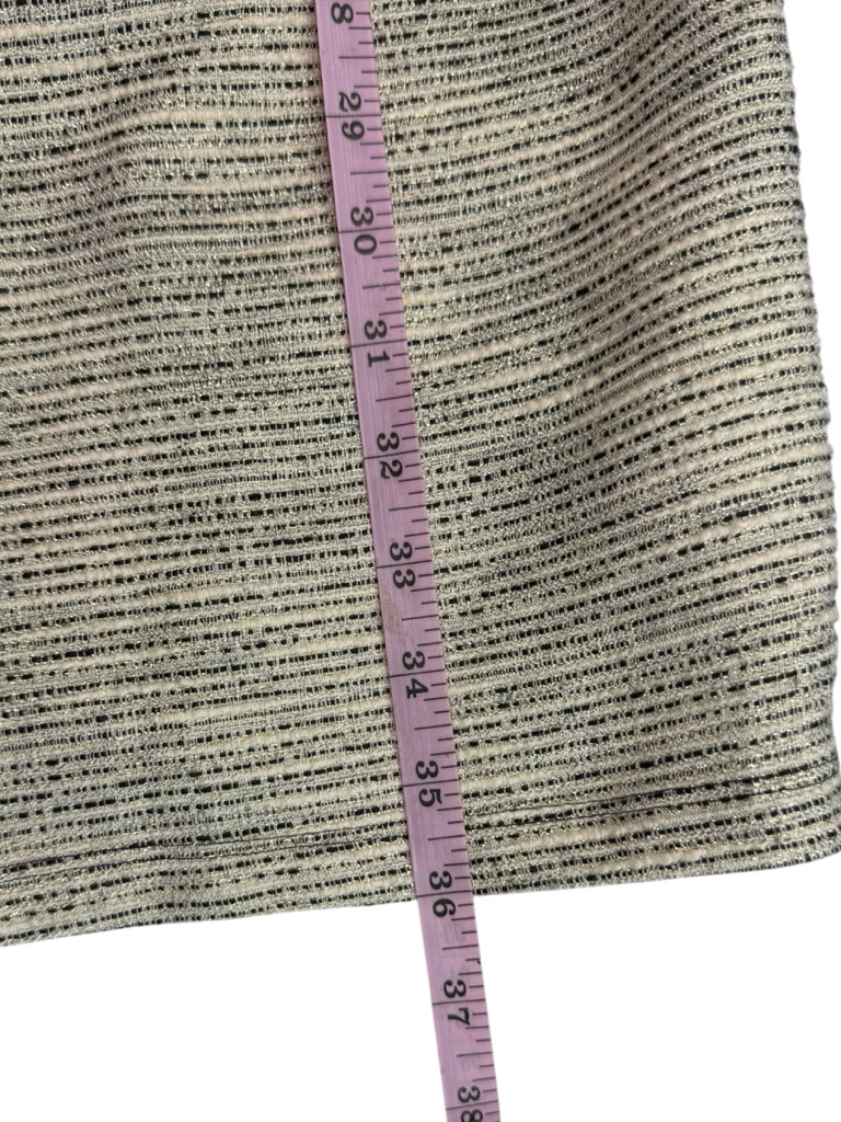 CYNTHIA ROWLEY Metallic Tweed Cocktail Dress Size 8