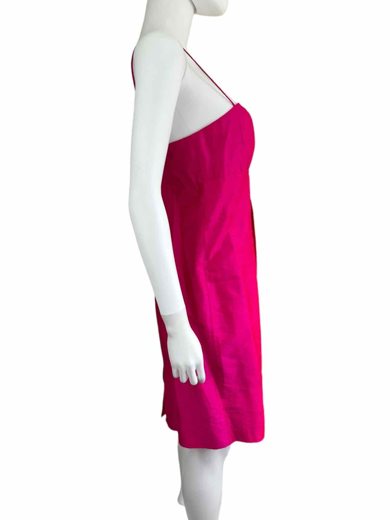 Donna Morgan 100% SILK Pink Cocktail Dress Size 8