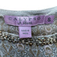 CALYPSO St. Barth 100% Silk White Blouse Size S