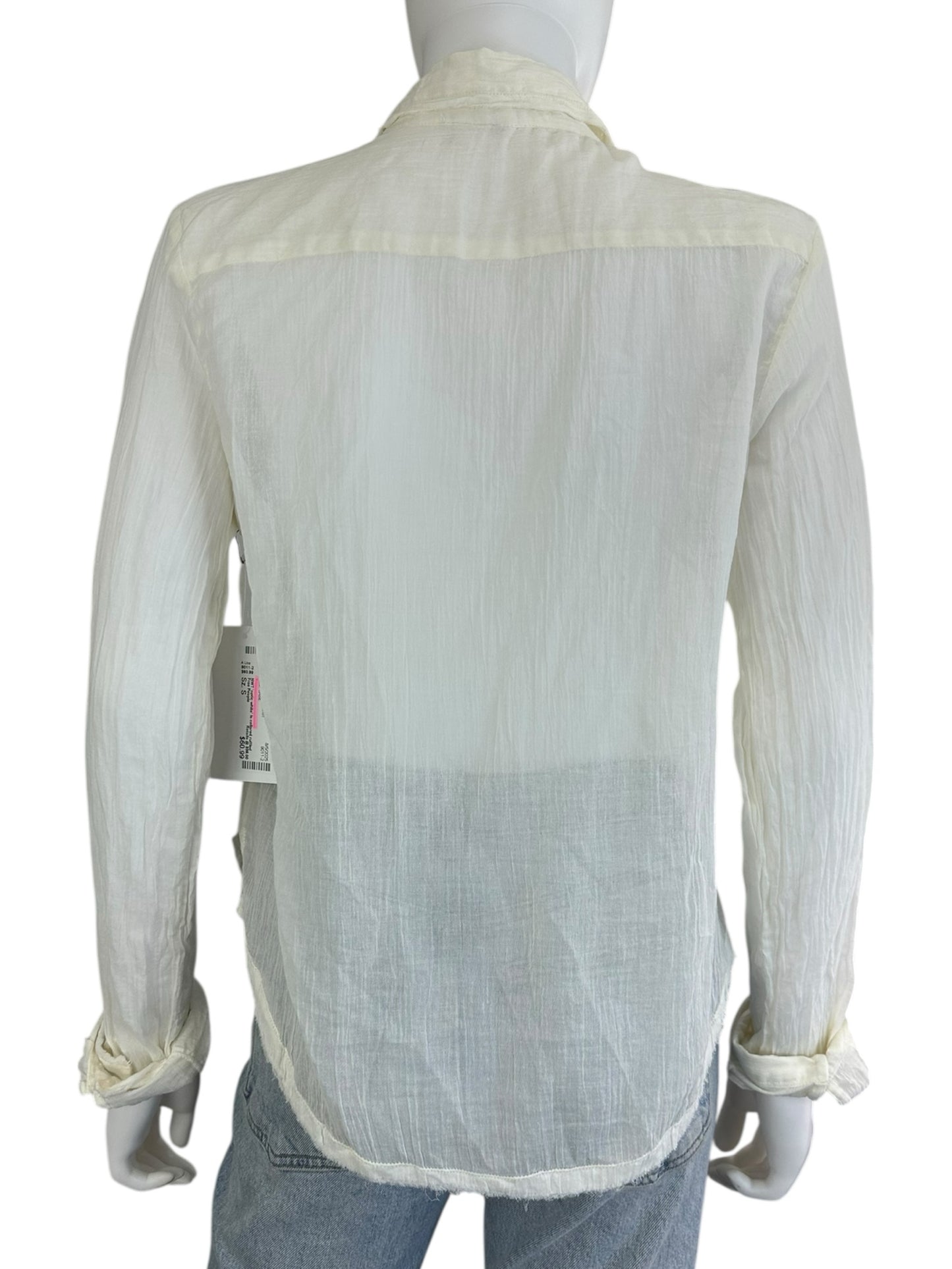 Free People Size S Button-Down Shirt