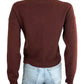 Abercrombie & Fitch 100% Cashmere Brown Sweater Size XXS