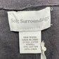 Soft Surroundings NWT Gray Linen Sweater Size XS