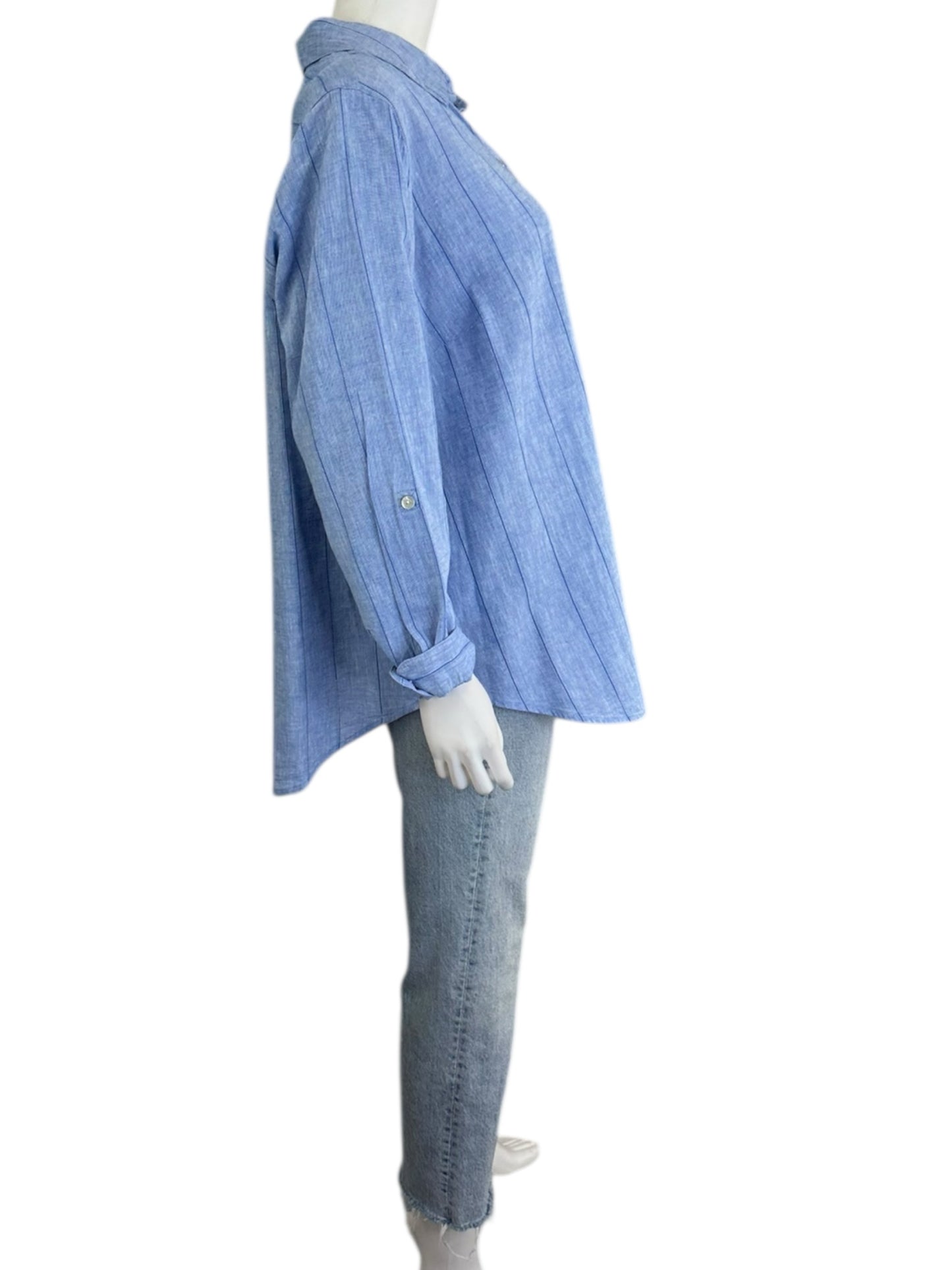 J. Jill Blue Button down Size XL