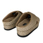 ROAM Cross Stack Raffia Platform Sandal Size 10