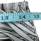 ETCETERA 100% Cotton Brown Leaf Print Skirt Size 4