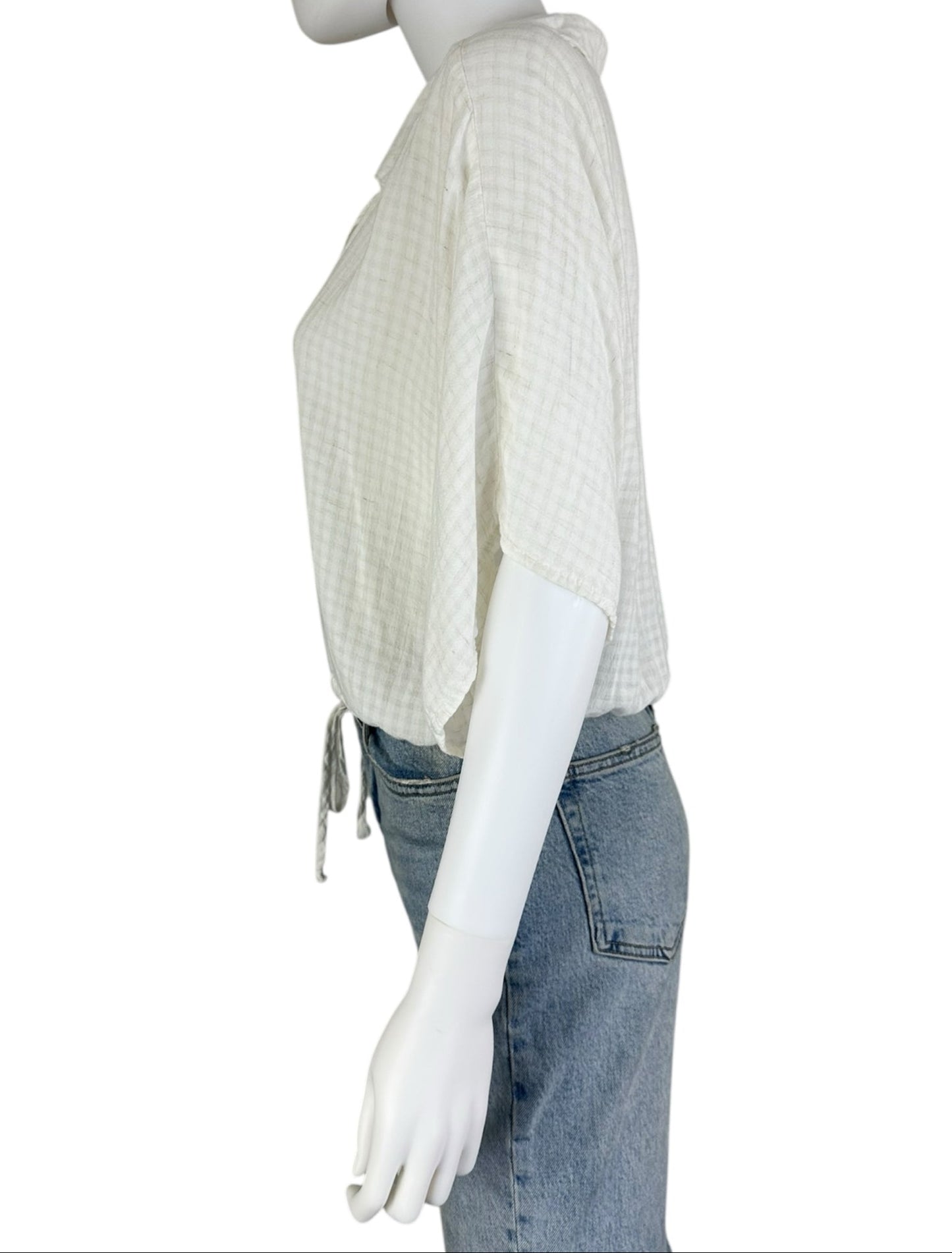 bella dahl White Button Down Size M