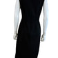 Talbots Black Cocktail Midi Dress Size 6