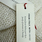 Anthropologie NWT Ivory Sweater Size M