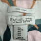 RACHEL ZOE 100% Linen Floral Shirt Dress Size L