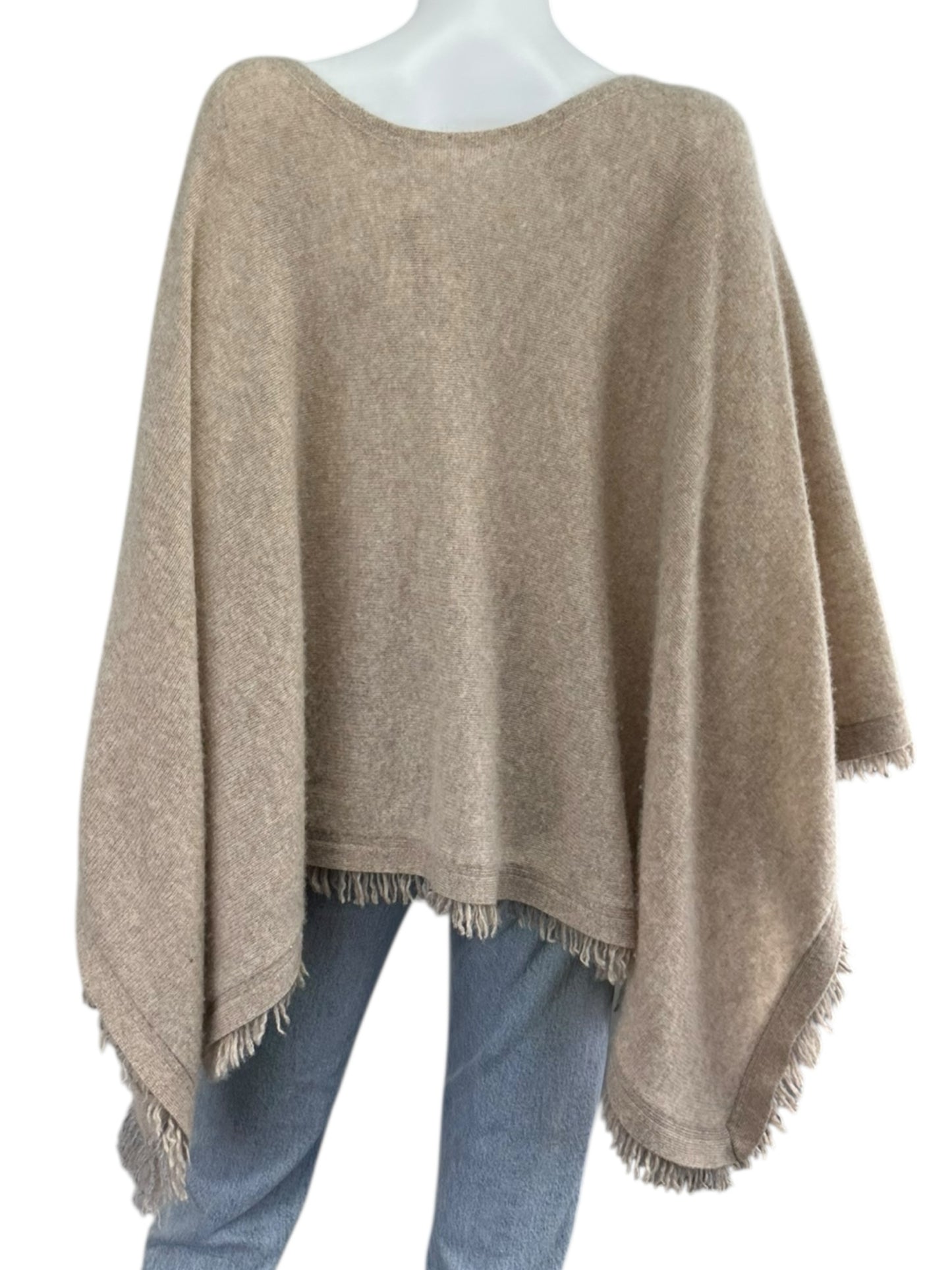 WHITE + WARREN Poncho/Shawl Size L