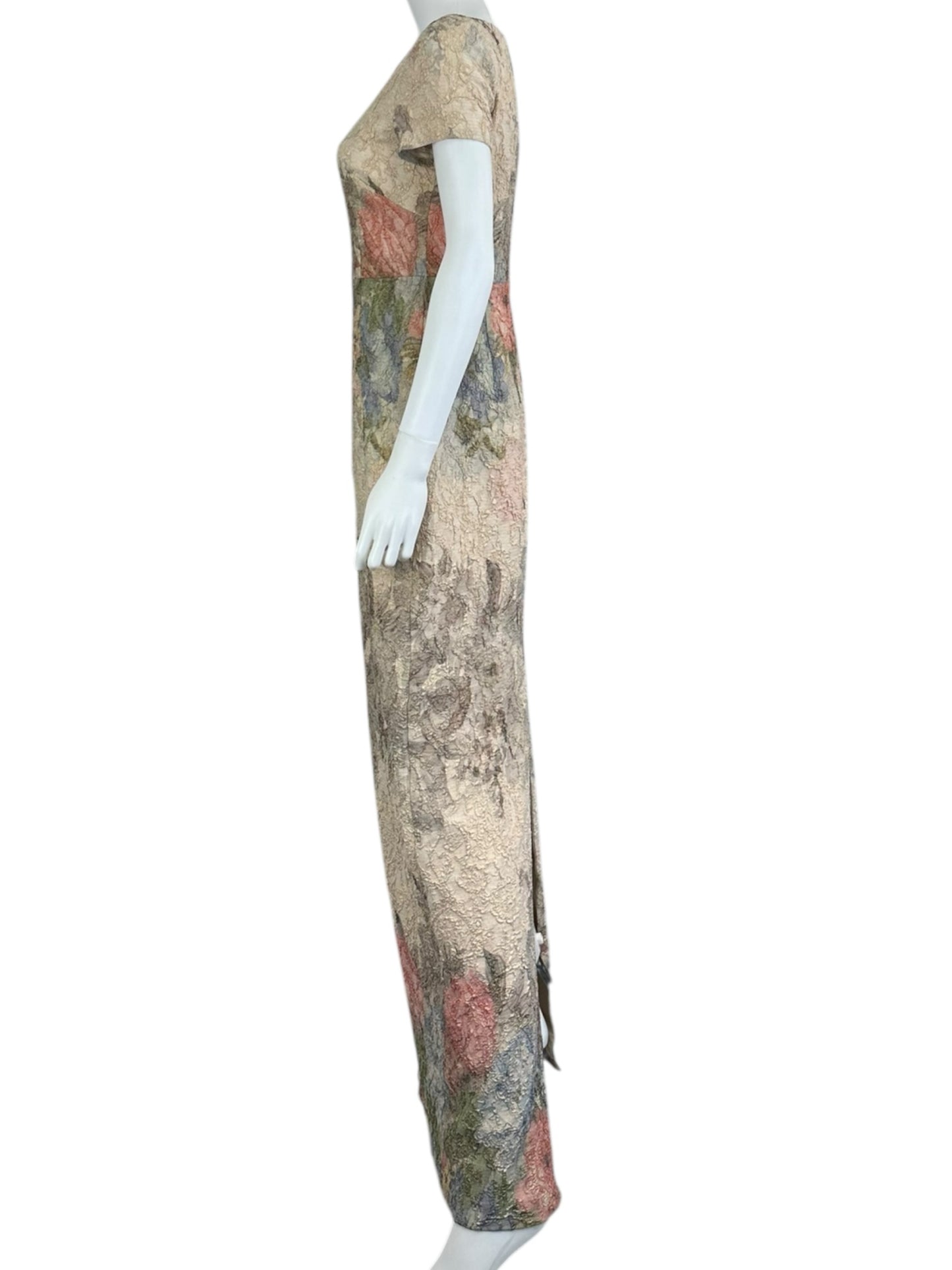 adrianna papell Floral Maxi Dress Size 6