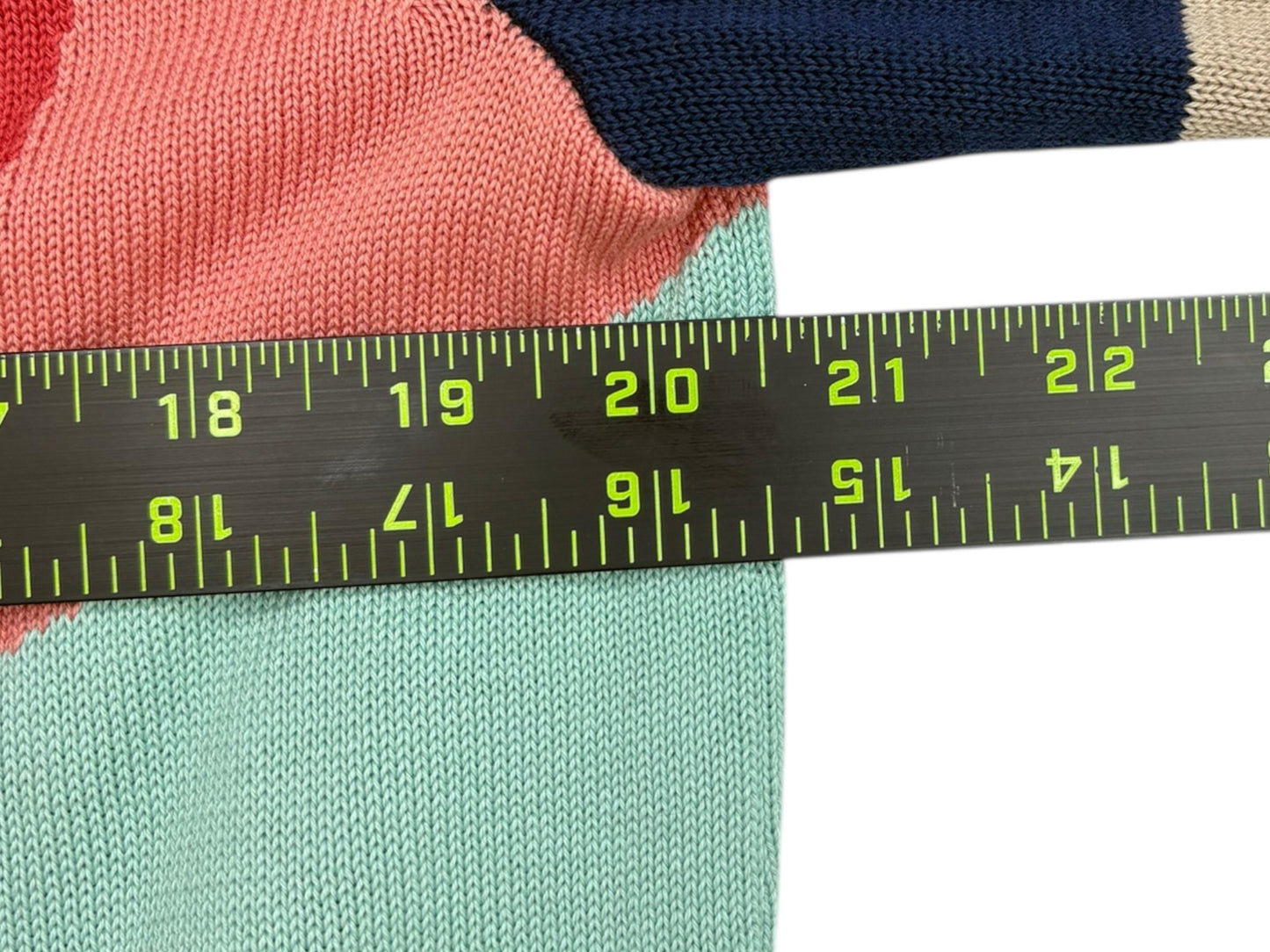 Chico's NWT Colorblock Sweater Cardigan Size L