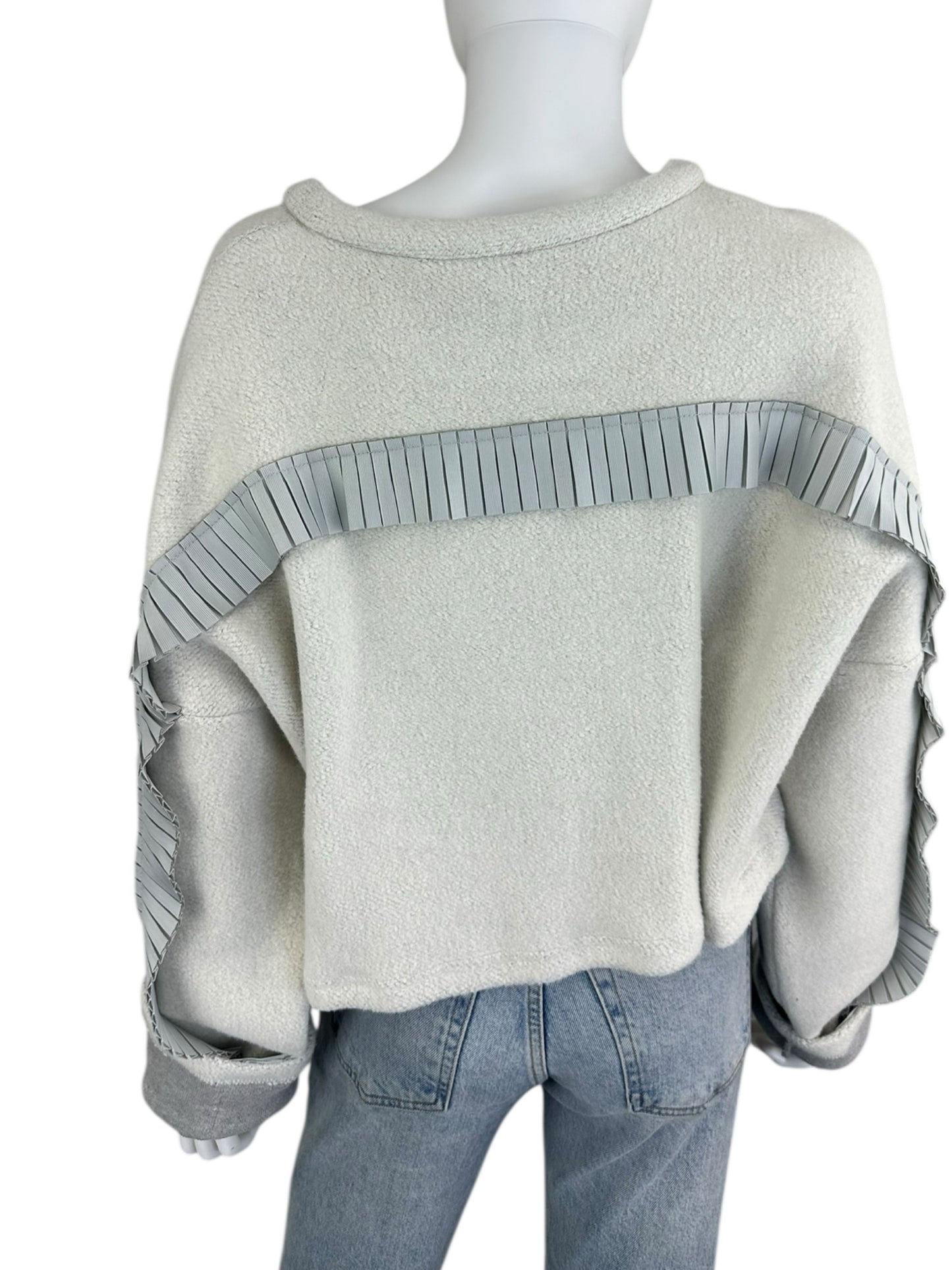KOCH Light Gray Size S Knit Top
