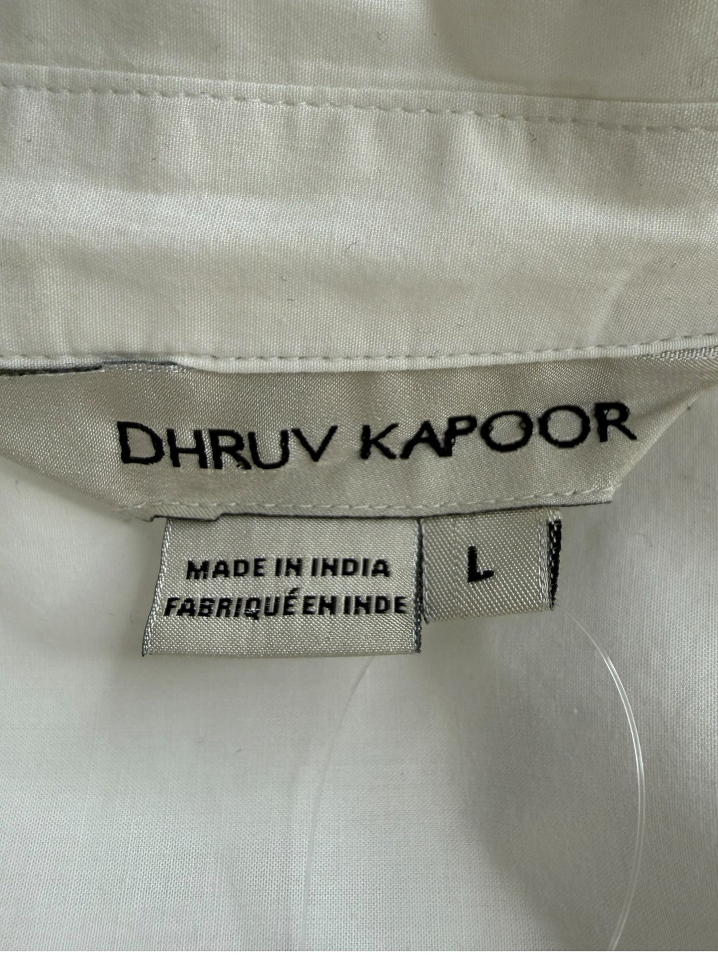 DHRUV KAPOOR Size L Button-Down Shirt
