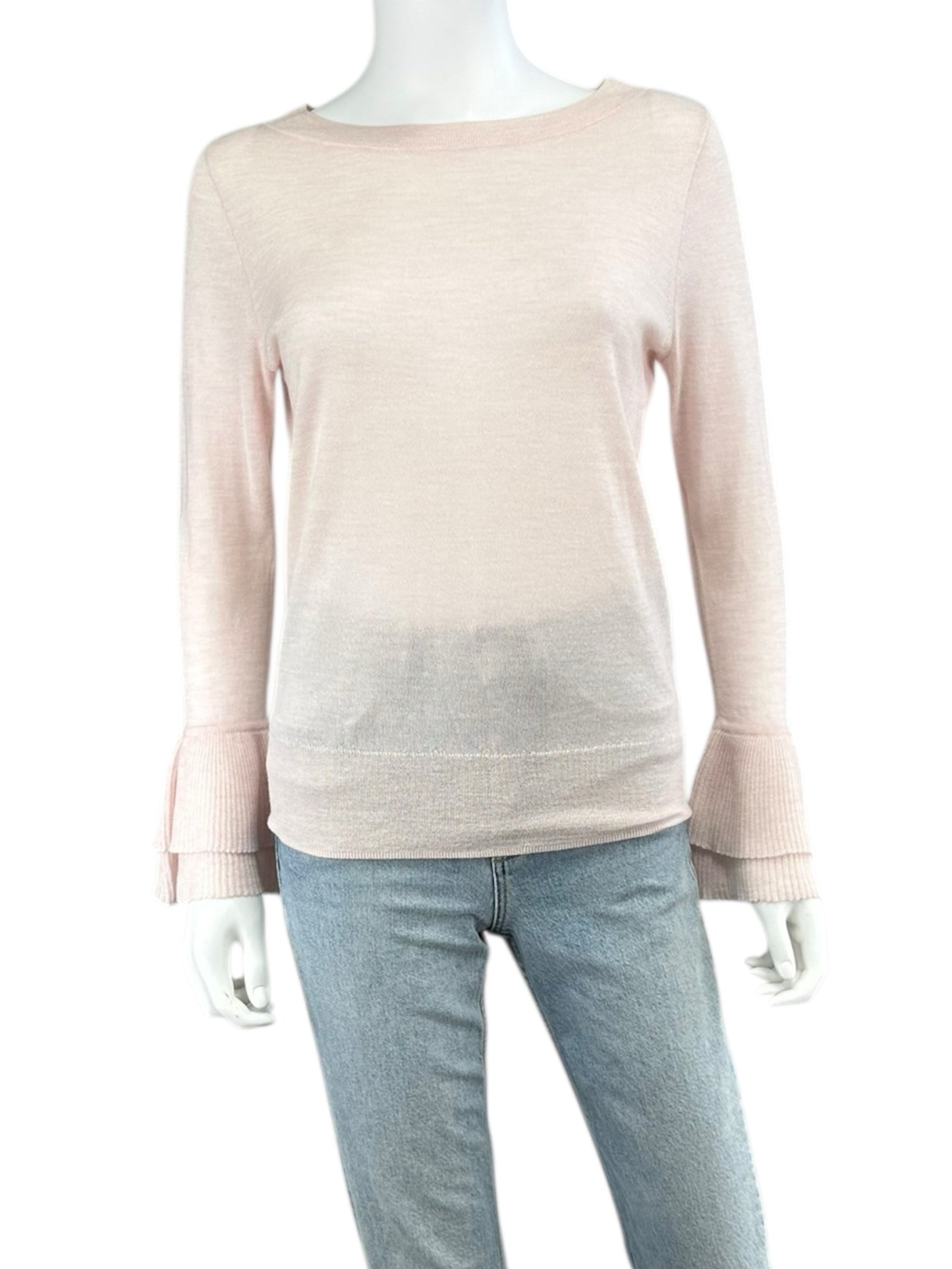 J. Crew Pink 100% Cashmere Sweater Size S