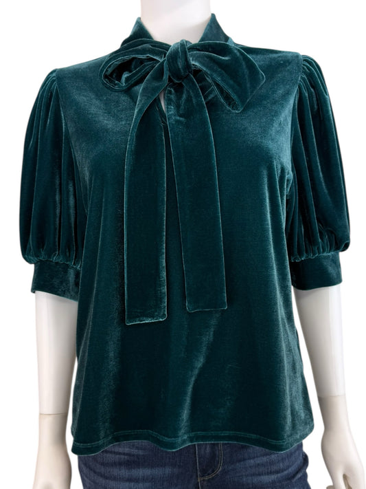 S'edge Green Jewel Celeste Blouse Size S