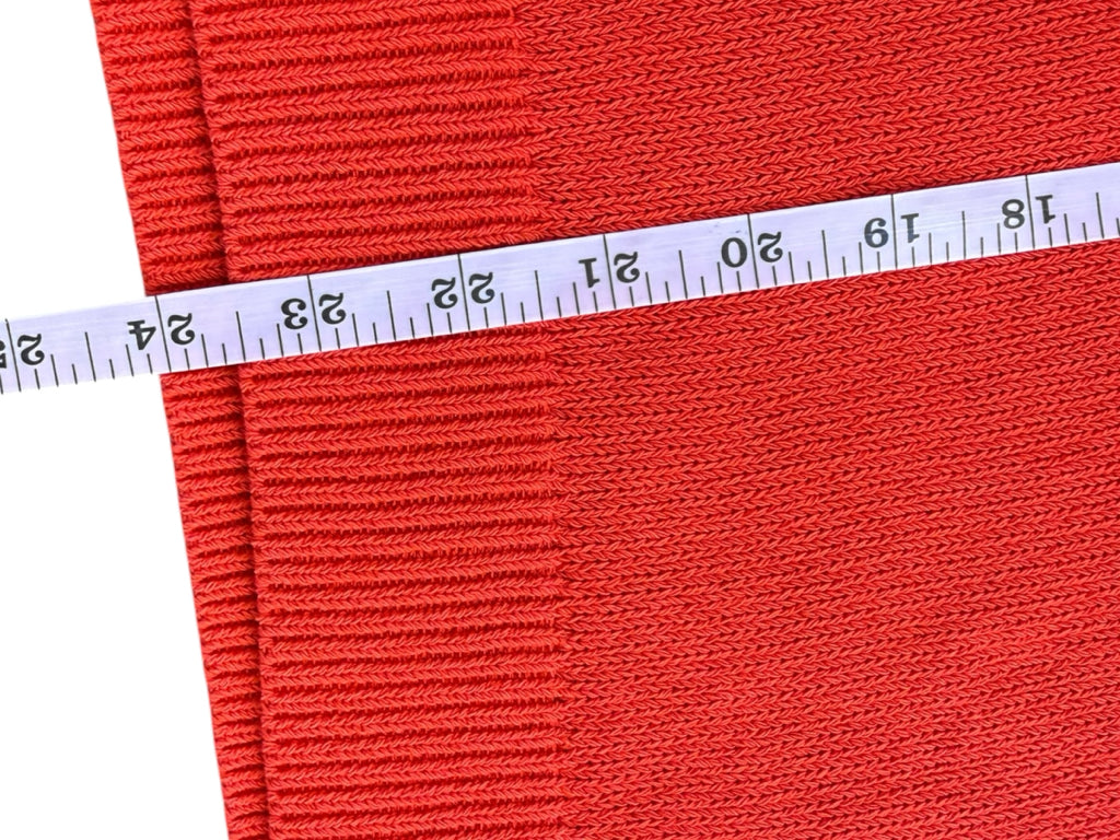 BROCHU WALKER Red Cotton Sweater Size L