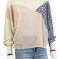 SUNDRY Colorblock Wool Sweater Size M