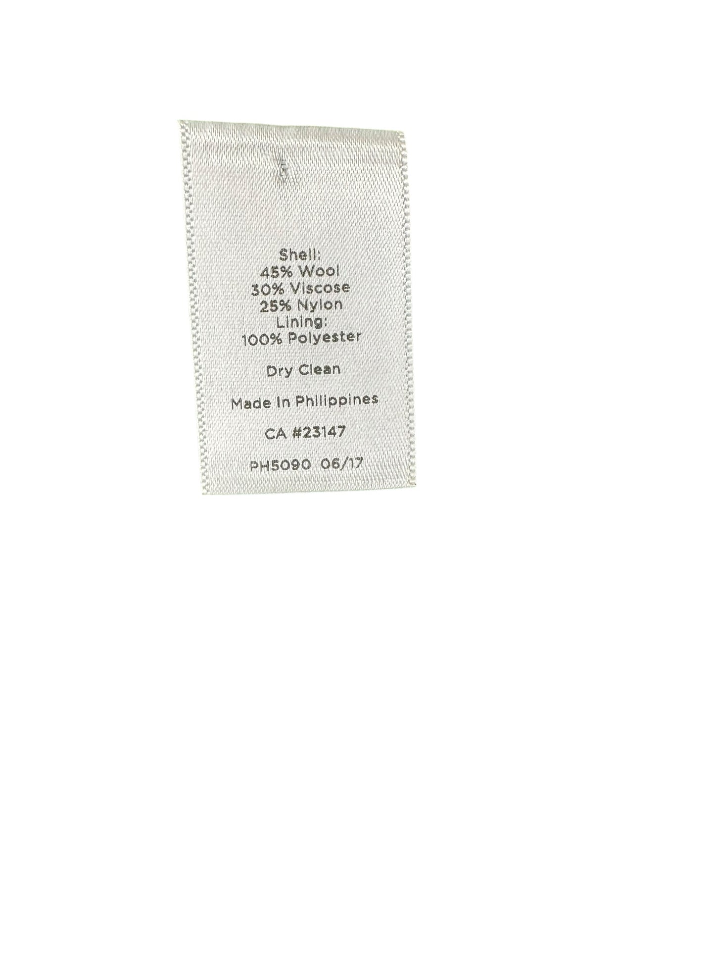 Talbots Green Wool Blend Jacket Size 6