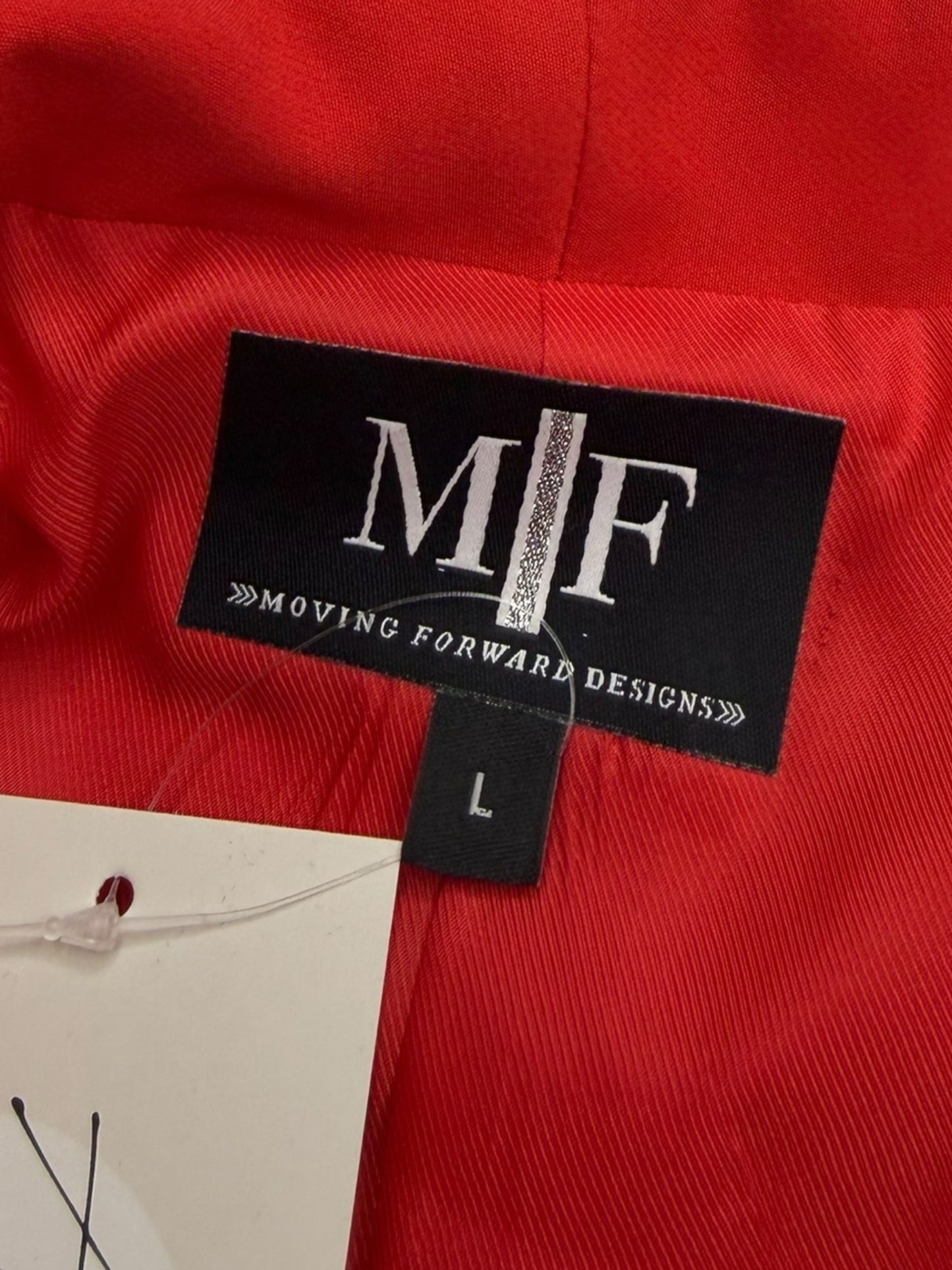 MOVING FORWARD DESIGNS Gameday Red Razorback Blazer Size L