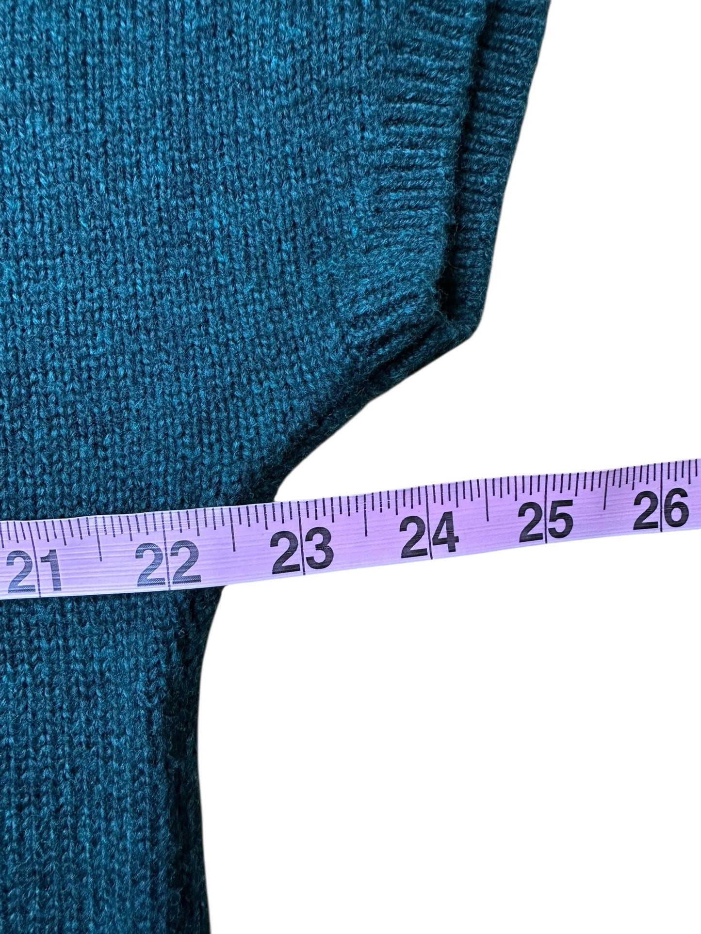 cabi Green Takeout Turtleneck Sweater Size M