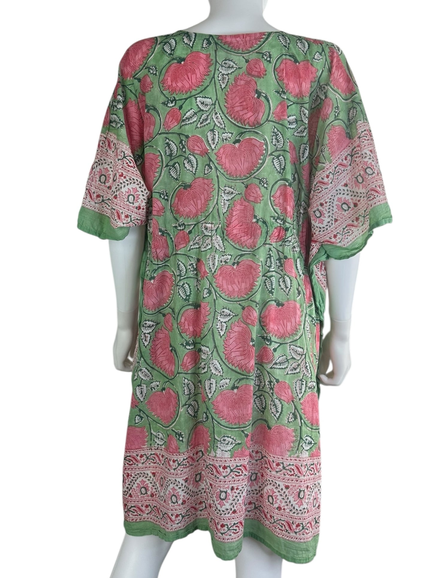 PAX PHILOMENA Francis Floral Short Kaftan Size O/S