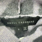 SKULL CASHMERE 100% Purple Leopard Print Story Size S