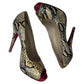 Christian Louboutin Lady Python Stiletto Pumps Size 38