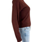 Abercrombie & Fitch 100% Cashmere Brown Sweater Size XXS