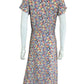 Rails Multi-Colored Floral Print Midi Dress Size XS