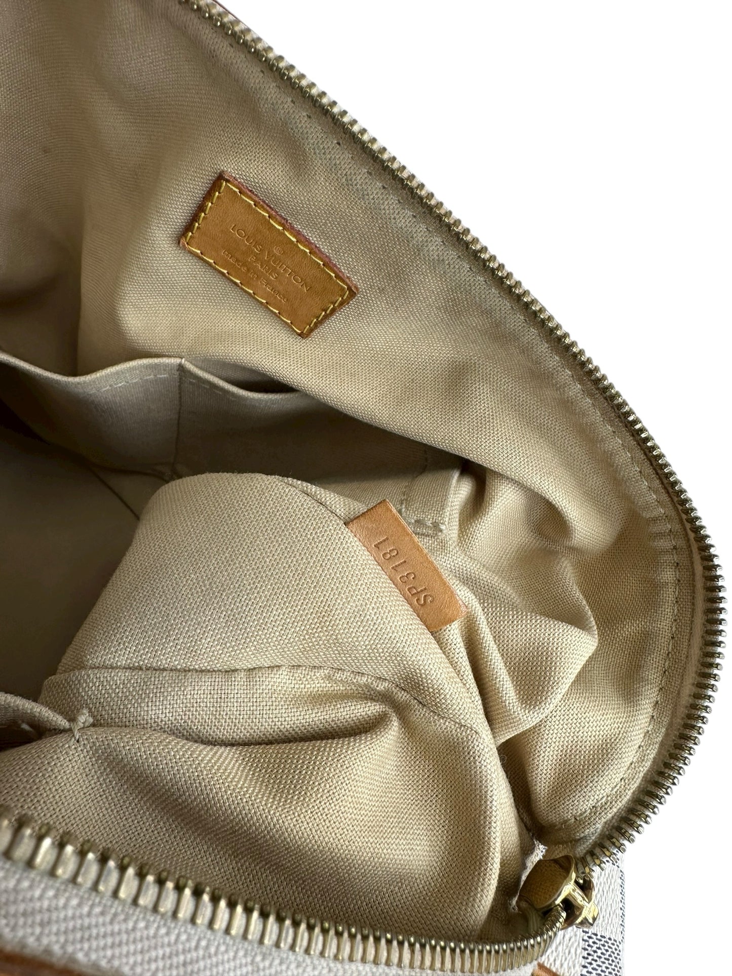 Louis Vuitton Damier Azur Siracusa DM Designer Handbag