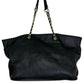 Tory Burch Black Pebbled Leather Purse